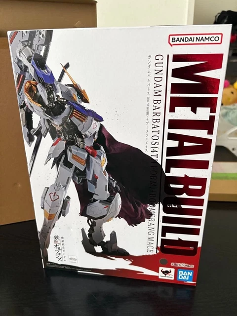 METAL BUILD GUNDAM Barbatos 4ª forma + Boomerang Mace Figura de Acción ...