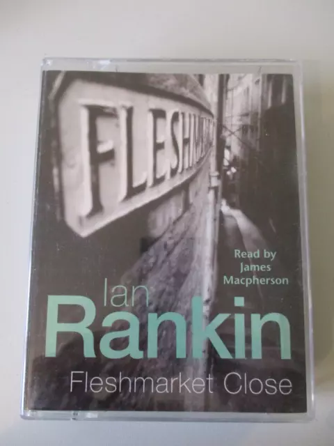 Audio Book IAN RANKIN Fleshmarket Close REBUS 4 Cassette Tapes James McPherson