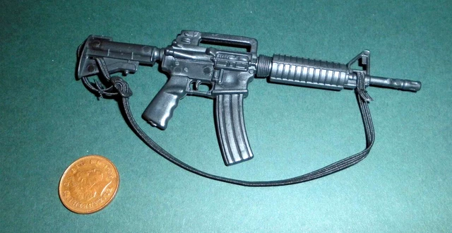 1/6TH SCALE M16 carbine rifle XM177 for 12" toy action figures £7.99 ...