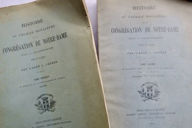Chalons-Sur-Marne History The Premier Monastery de La Congregation 1906 2