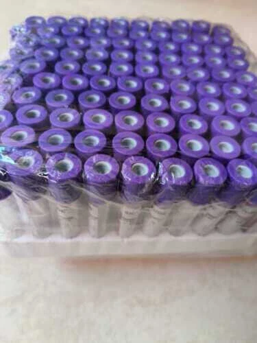 K3 EDTA Non Vacuum Blood Collection Tube (2ml) pp tube (Pack-100 Pieces)