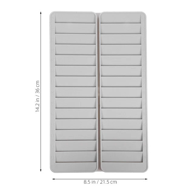 TIME CARD HOLDER Wall Credit Rack Organiser ID Storage Cards Organizer