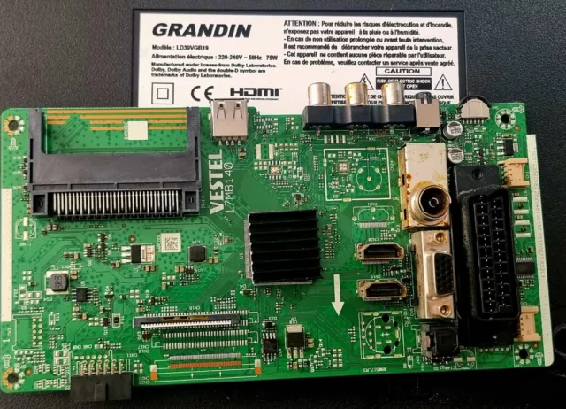 CARTE T CON / T CON BOARD modèle TT5461B03 2 C 1 pour TV GRANDIN LD55CG51 EUR 35,00   FR