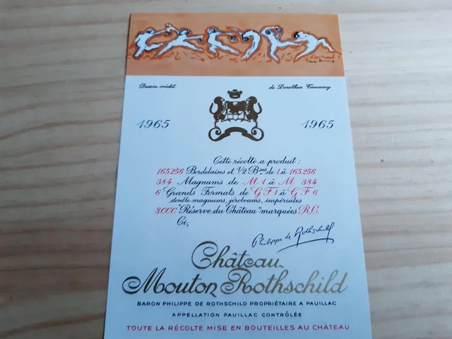 1977 Chateau Mouton Rothschild - Pauillac 1er Grand Cru Classé - 1