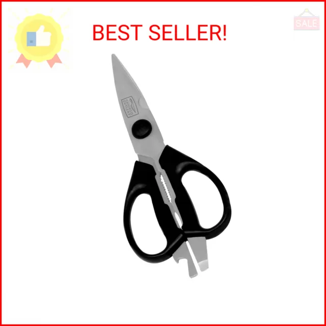 Fiskars Titanium Soft Grip Scissors - Titanium Nitride - Gray - 2 / Pack -  Thomas Business Center Inc