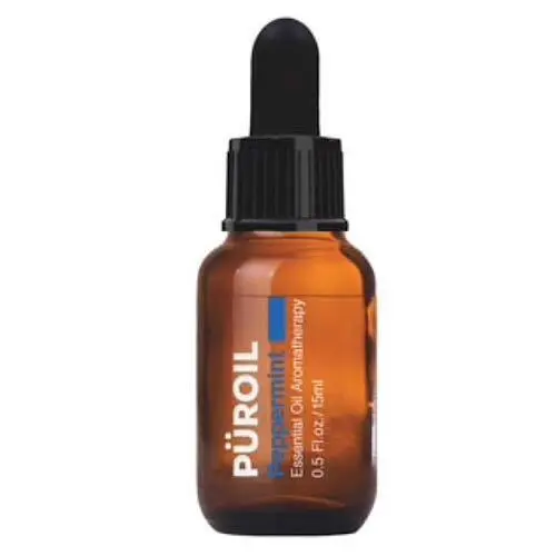 Puroil Peppermint Essential Oil Aromatherapy, Dropper Bottle, 0.5 Fluid Ounces
