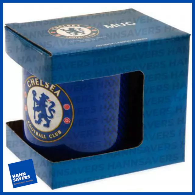 Chelsea FC 11OZ Ceramic Mug (FD) Official Merchandise NEW UK