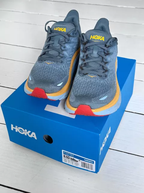 Hoka Clifton 8, Running, Herren, US 8.5, EU 42, Goblin Blue / Mountain Spring