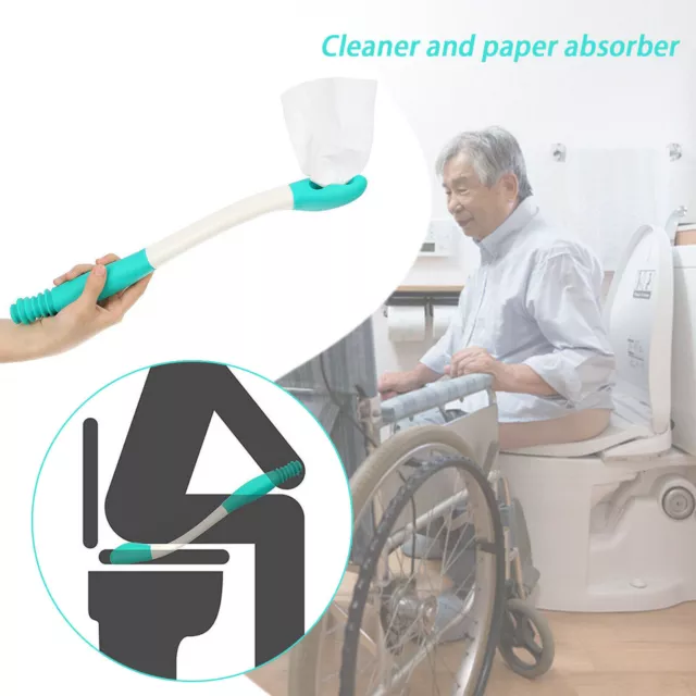 Toilettenhilfe Abwischhilfe Easy Wipe Gesäß Hygiene Afterreiniger Wischhilfe G1