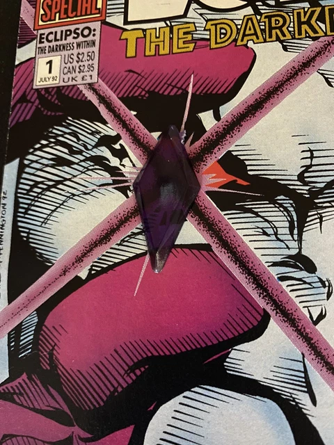 Eclipso: The Darkness Within #1 *SIGNED* by Bart Sears DC Comics 1992 NM 4 Books 3
