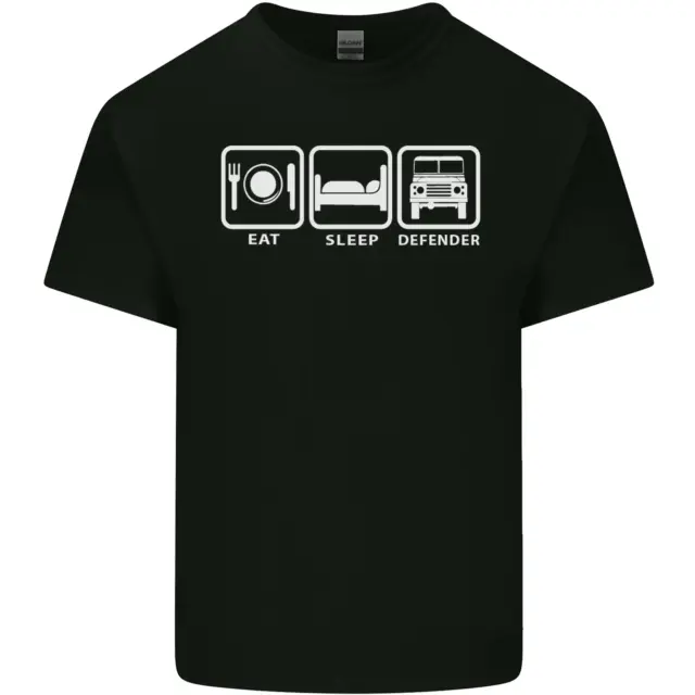 Eat Sleep 4X4 Off Road Roading Auto T-Shirt per Bambini