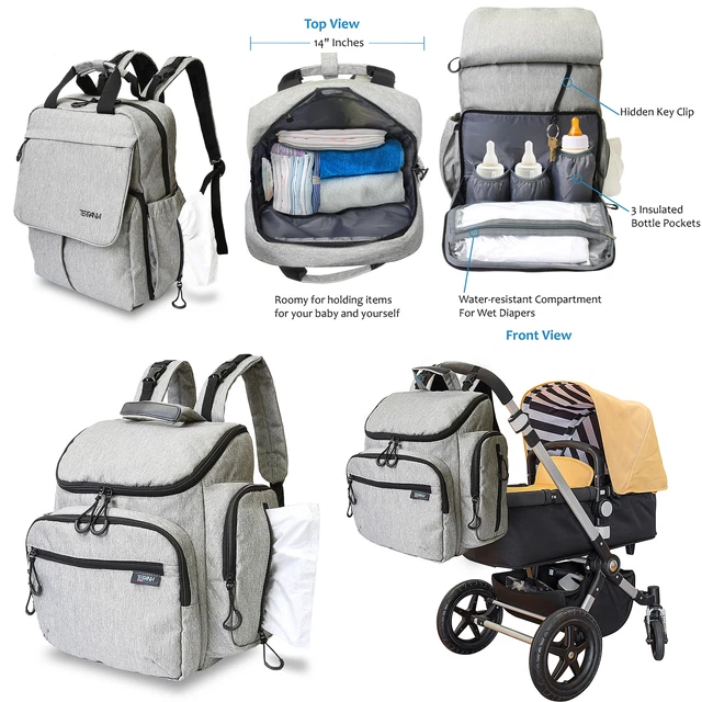Baby Diaper Bag Mummy Maternity Nappy Backpack Large Capacity Nursing Travel Bag