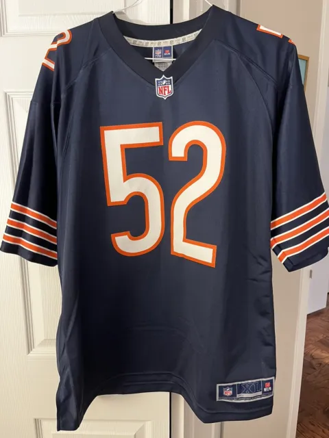 Khalil Mack #52 Chicago Bears Stitched Jersey Mens XL