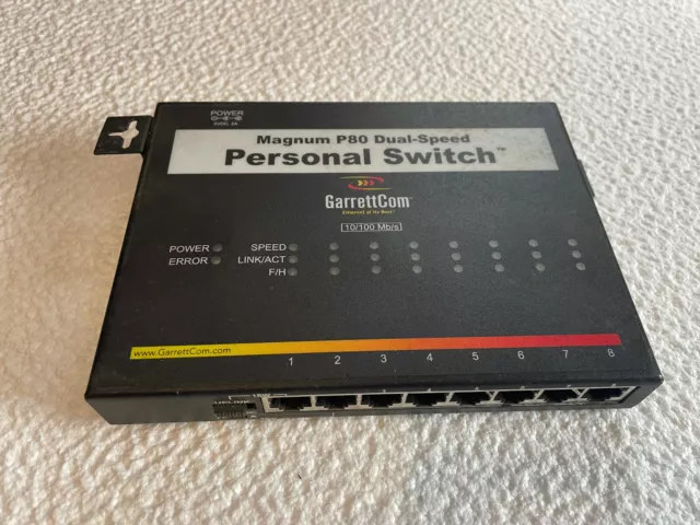 Garrettcom Magnum P80 Dual Switch / Very Good Condition