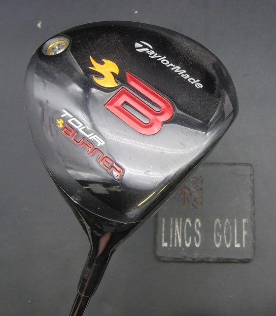 TaylorMade Burner Driver 9.5 Degrees Graphite Bubble S-90 Plus Stiff Flex 83947b