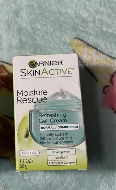 Garnier Skin Active Moisture Rescue Refreshing Gel Cream Normal/Combo Skin 1.7oz