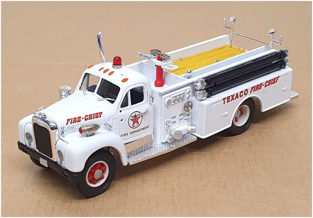 Modellino Corgi Mack Pumper Engine - Scala 1:50, Rosso E Bianco, Edizione Speciale Bethpage, NY