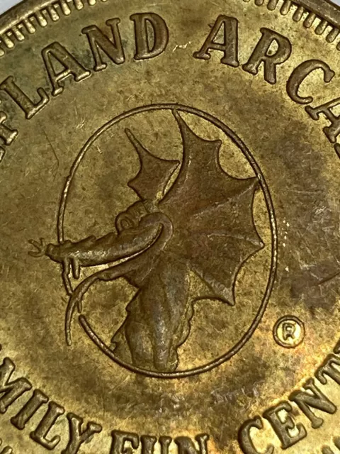 Golfland Arcade Token Arizona California Amusement Park #qr1