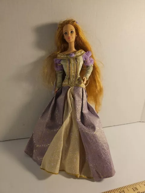 #2 Princess And The Pea Barbie Doll Collector Edition Mattel Doll & Gown.