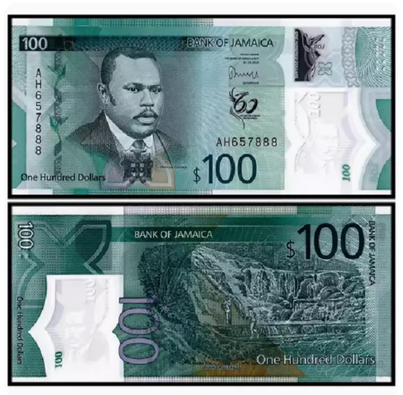 2022 Jamaica 100 Dollars Banknoten UNC NEU