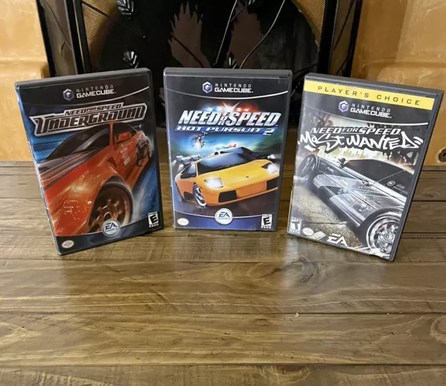 NEED FOR SPEED: Most Wanted, Underground & HPS 2 (Nintendo GameCube ...