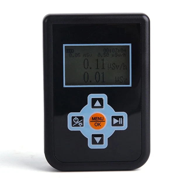 Personal Radiation Detector with Dose Alarm Compact Size Wide Application