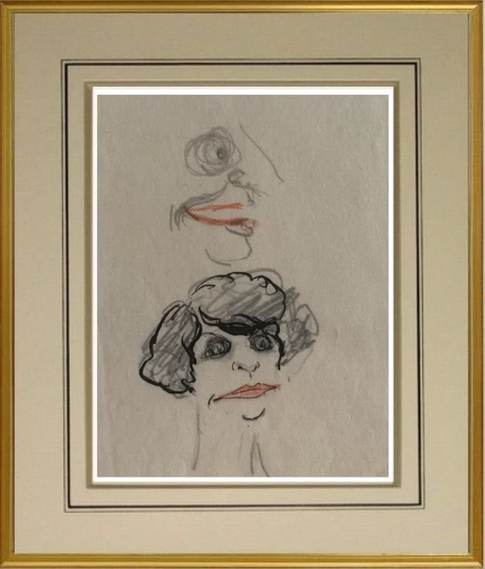 GEORGES GOURSAT DIT SEM (1863-1934) DESSIN ORIGINAL LA COMTESSE SFORZA ...