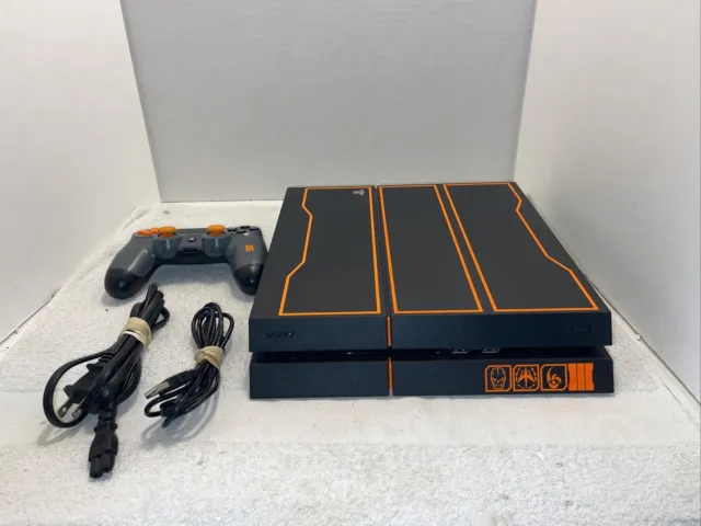 Sony PlayStation 4 PRO 1TB Gaming Console Black with Call Of Duty Black Ops  3 BOLT AXTION Bundle Used