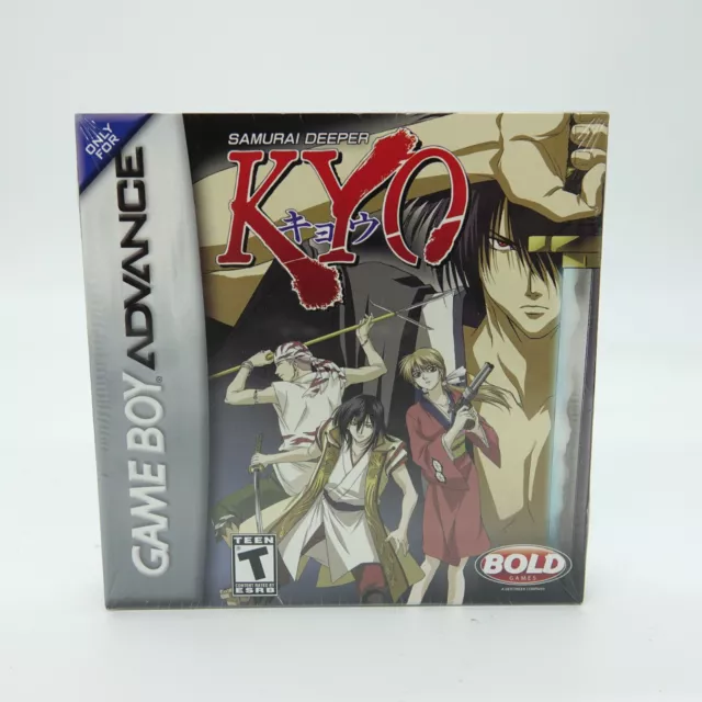 Samurai Deeper Kyo (Game Boy Advance, GBA 2008) FACTORY SEALED! - RARE! - EX!