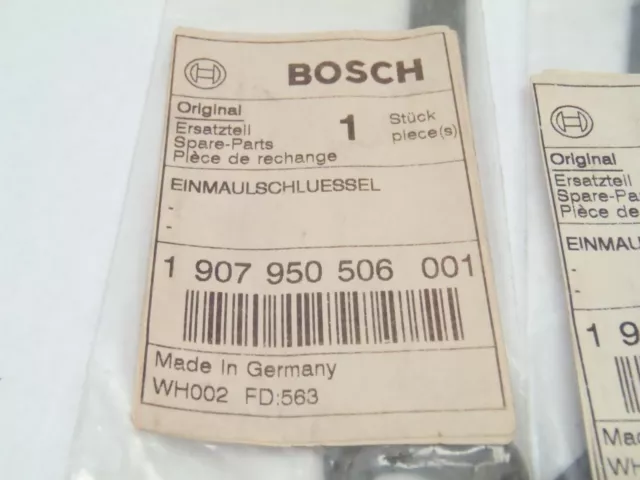 Bosch 1907950506001 BPT Wrench LOT OF 3 3
