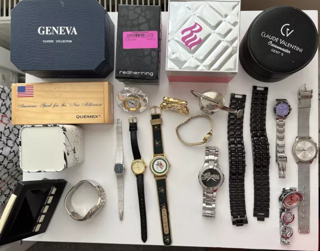 Job Lot  Watches From House Clearance