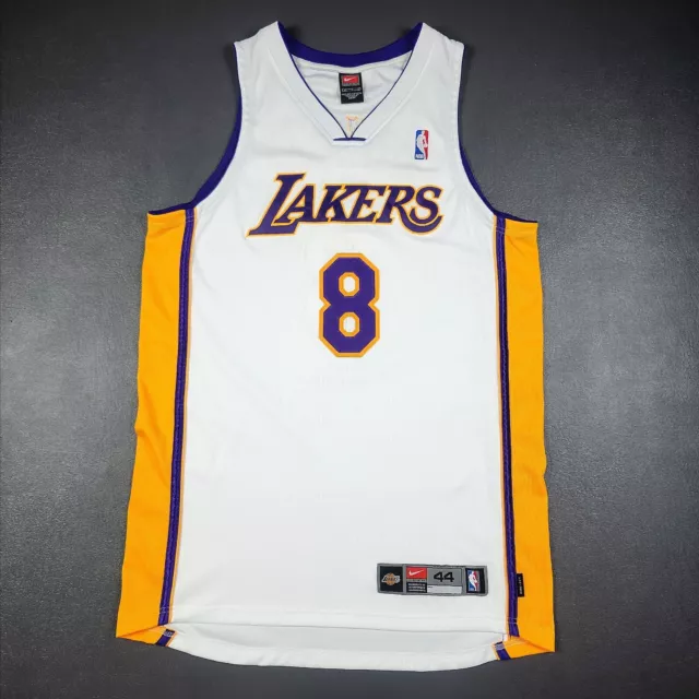 Los Angeles Lakers Kobe Bryant #8 Nba Throwback Navy Blue Jersey - Bluefink