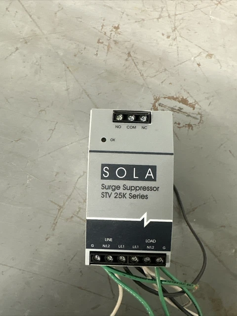 SOLA STV25K-10S STV25K10S 120V 20A Surge Suppressor