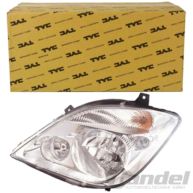 TYC FARO PRINCIPALE H7/H7/H7 SINISTRO adatto per MERCEDES SPRINTER 3-T B906 BUS