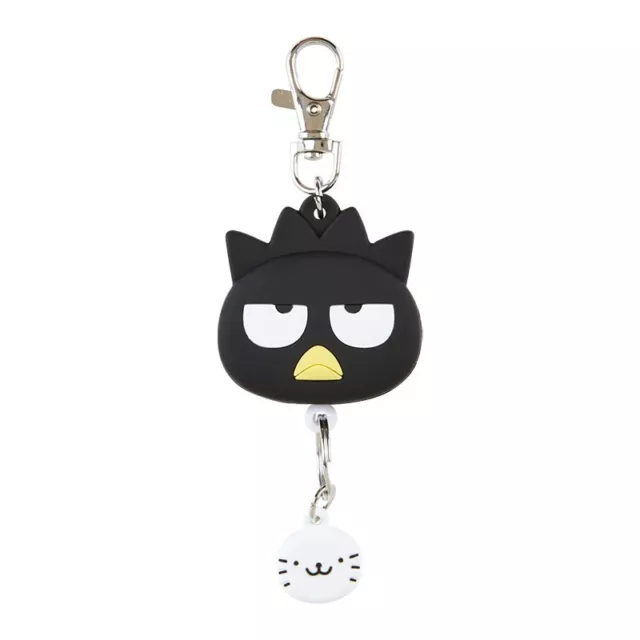 Bad Badtz Maru face shaped reel Hanamaru keychain Sanrio Original 2024 NEW