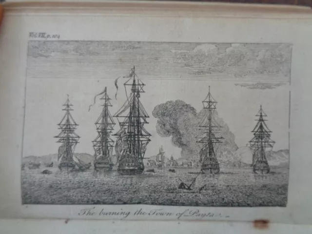 1760 The World Displayed Curious Collection Of Voyages & Travels Vol Vii 9 Plts^