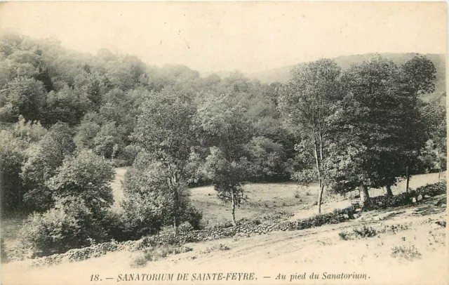 23  Sanatorium De Sainte Feyre  Au Pied Du Sanatorium - Ad-17-049