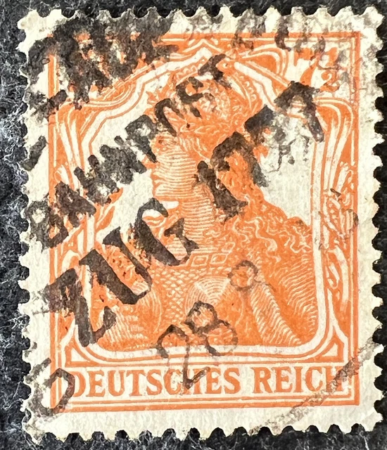 Alte Briefmarke. Deutschland . Gestempelt. Klassik. N49