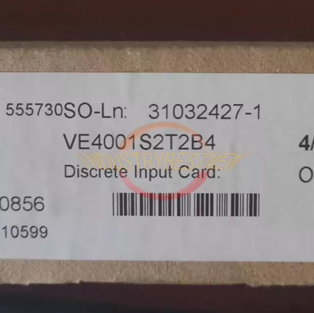 ONE New Emerson VE4001S2T2B4 Discrete Input Card