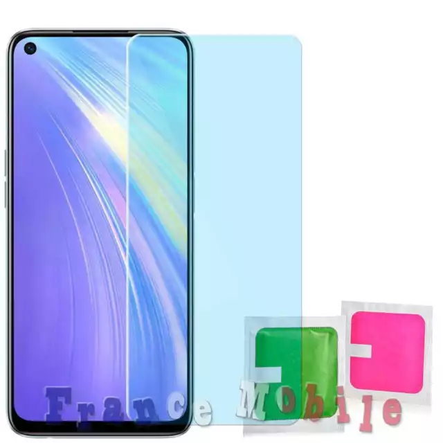 Flat Tempered Glass 9H Screen Protector Cover Premium for Realme 6 6S