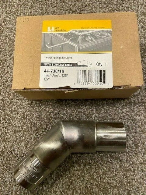 Flush Angle, 135 Deg. 1.5" Round  44-730/1H                                 
