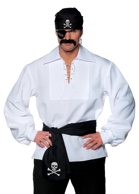Pirate 5 Piece Adult Costume Accessory Kit | One Size