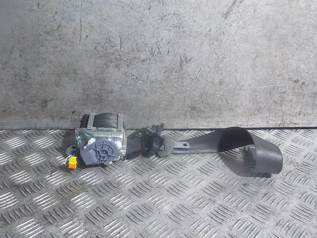10-11 Jaguar XJ XJL X351 Front Left Driver Side Seat Belt Retractor Blue JMN OEM