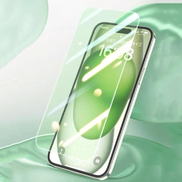 GREEN LIGHT EYE Protection Tempered Glass Screen Protector for Apple