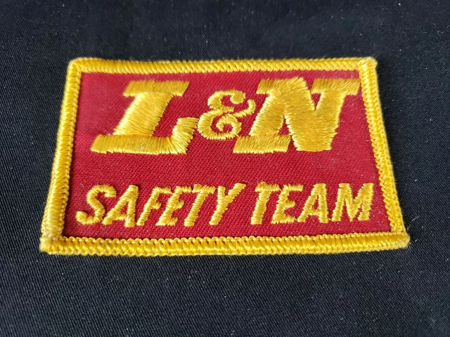 Vintage L&N LOUISVILLE AND NASHVILLE RAILROAD  Safety Team Patch