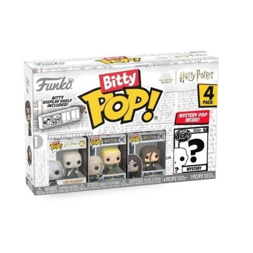 Funko Bitty Pop Harry Potter Voldemort 4PK Bitty Étui Inclus 1.9cm Figurine