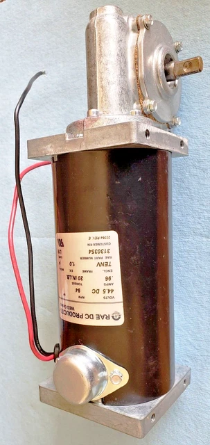 Fluid Management Paint Mixer Harbil DC Clamp Motor 23364