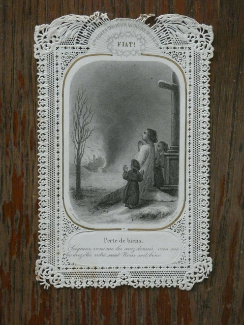 image pieuse dentelle canivet tout passe dieu seul est immortel Villemur