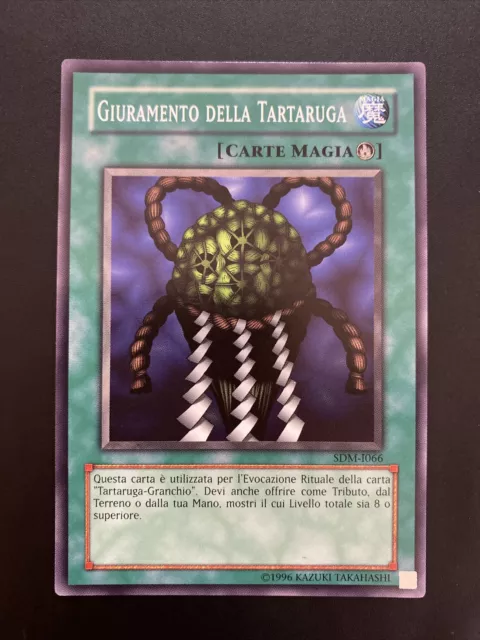 Yu-Gi-Oh! Comune Sovrano Della Magia ITA NM Sdm-i066 Giuramento Della Tartaruga