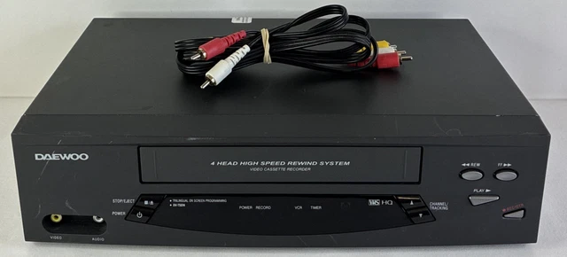 MAGNÉTOSCOPE LECTEUR CASSETTE enregistreur recorder VHS Daewoo ST241S EUR 74,90 - PicClick FR